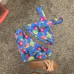 Tori Praver bikini set size large/Medium EC